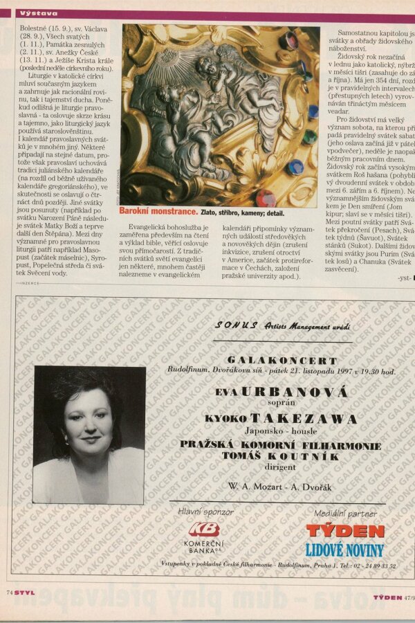 Týden IV, 1997, č. 47, s. 74.